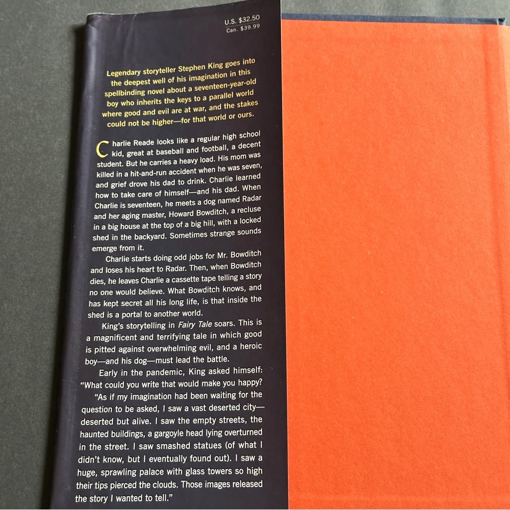 Fairy Tale: A Novel by Stephen King | Fiction, Fantasy | Hardcover Book - Picture 7 of 10